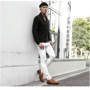 楽天市場 ニット メンズ セーター ニットセーター カーディガン おしゃれ ショールニット ショールカラー 長袖 冬 冬服 冬物 ホワイト 白 グレー ブラック 黒 ちょいワル マッチョ お兄系 ビター系 Joker 楽天市場 ニット メンズ セーター ニットセーター カーディガン おしゃれ ショールニット ショールカラー 長袖 冬 冬服 冬物 ホワイト 白 グレー ブラック 黒 ちょいワル マッチョ お兄系 ビター系 Joker