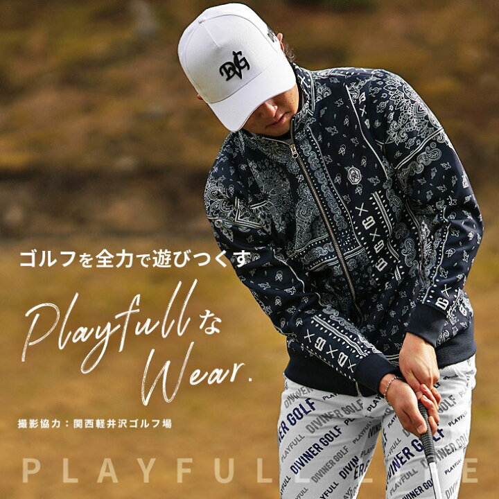 楽天市場】【DIVINER GOLF】ゴルフウェア メンズ ジャケット 長袖 