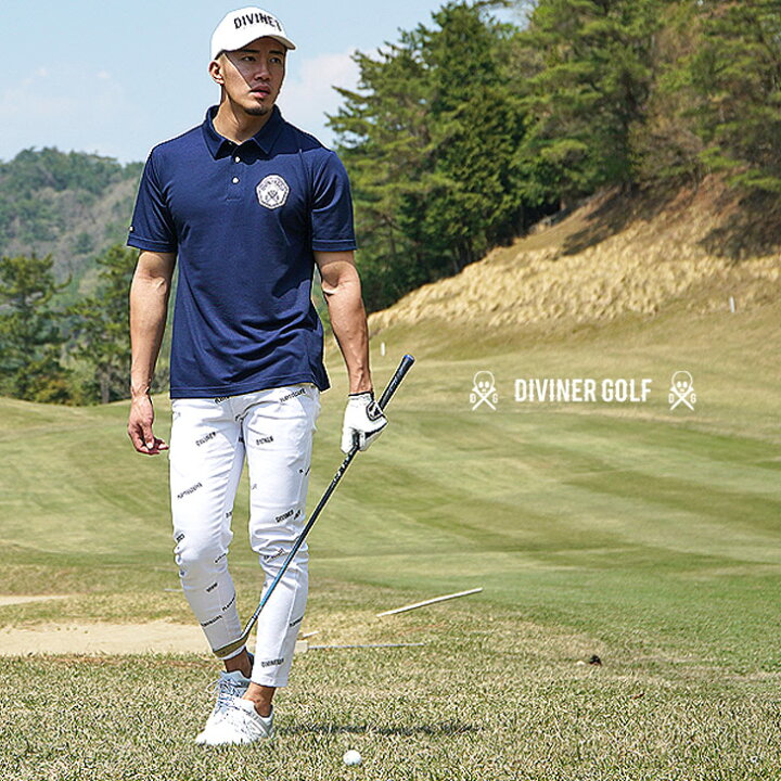 楽天市場】【DIVINER GOLF】ゴルフウェア メンズ ポロシャツ 半袖 