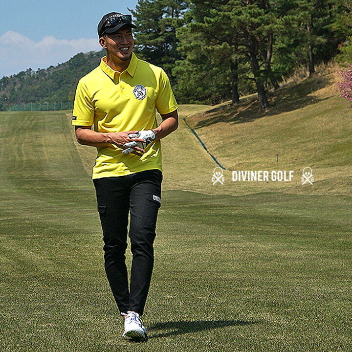 楽天市場】【DIVINER GOLF】ゴルフウェア メンズ ポロシャツ 半袖 