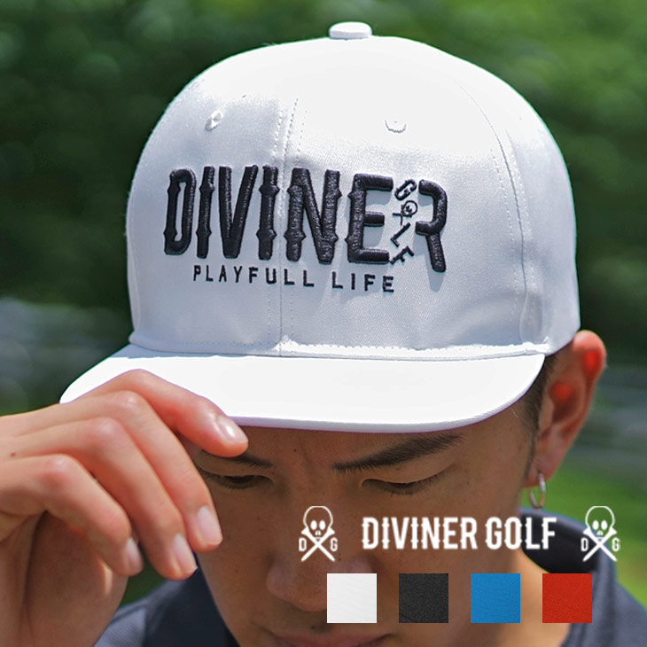 楽天市場】【DIVINER GOLF】ゴルフ キャップ メンズ ロゴキャップ