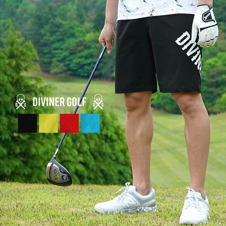 楽天市場 Diviner Golf ゴルフウェア メンズ パンツ ゴルフウェア ショートパンツ メンズ 膝上 ゴルフウェア メンズ ハーフパンツ メンズ ゴルフウェア メンズ 短パン 短め おしゃれ かわいい 夏 夏服 夏物 メンズファッション スポーツ カジュアル シンプル ディバ