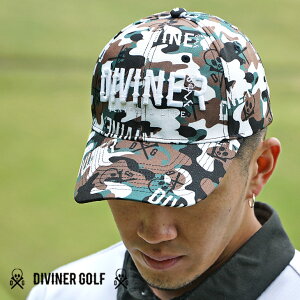【DIVINER GOLF】ゴルフ キャップ メンズ ゴルフ キャップ ゴルフ 帽子 メンズ キャップ ブランド 迷彩 キャップ カモフラ コンペ 景品 ゴルフ用品 プレゼント ギフト コンペ 景品 夏 夏服 夏物