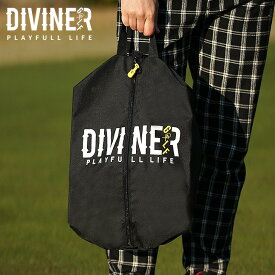 【DIVINER GOLF】ゴルフ シューズケース ゴルフ ケース シューズバッグ ゴルフ用品 靴入れ袋 靴袋 収納用品 スポーツ用品 ゴルフ グッズ 小物 オールシーズン メンズ コンペ 景品 夏 夏服 夏物 秋夏 メンズファッション スポーツ カジュアル シンプル ディバイナーゴルフ