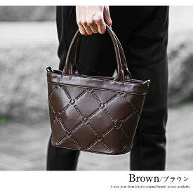 トートバッグ メンズ 小さめ カジュアル ブランド レディース ミニバッグ フェイクレザー ミニトートバッグ 鞄 カバン コンパクト ちょいワル ちょい悪 お兄系 オラオラ系 ビター系 BITTER系 ファッション おしゃれ お洒落 SOMEDIFF サムディフ ジョーカー JOKER