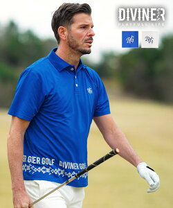 【DIVINER GOLF】 ゴルフウェア メンズ 春 ポロシャツ 半袖 ゴルフ ポロシャツ 半袖ポロシャツ 白 ホワイト ブルー XL XXL ゴルフ用品 ゴルフ ブランド 春 春服 夏 夏服 春夏 メンズファッション ギ