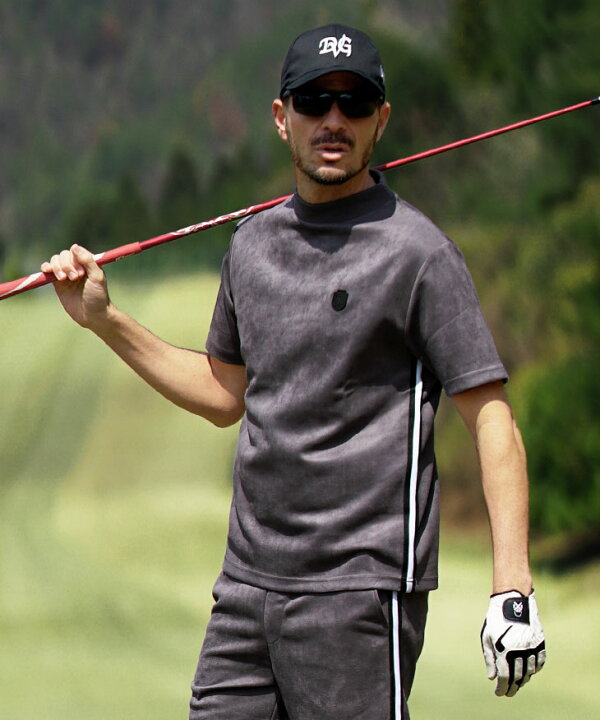 楽天市場】【DIVINER GOLF】 ゴルフウェア メンズ 半袖 モックネック 