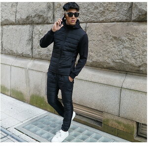 楽天市場 セットアップ メンズ ダウン ダウンジャケット ダウンパンツ 裏起毛 裏ボア ジョガーパンツ 迷彩 スキニー 上下セット ジャージ コーデ 大きいサイズ Ll Xl 防寒 ベージュ 黒 冬 冬服 冬物 服 オシャレ ビター系 メンズファッション Joker