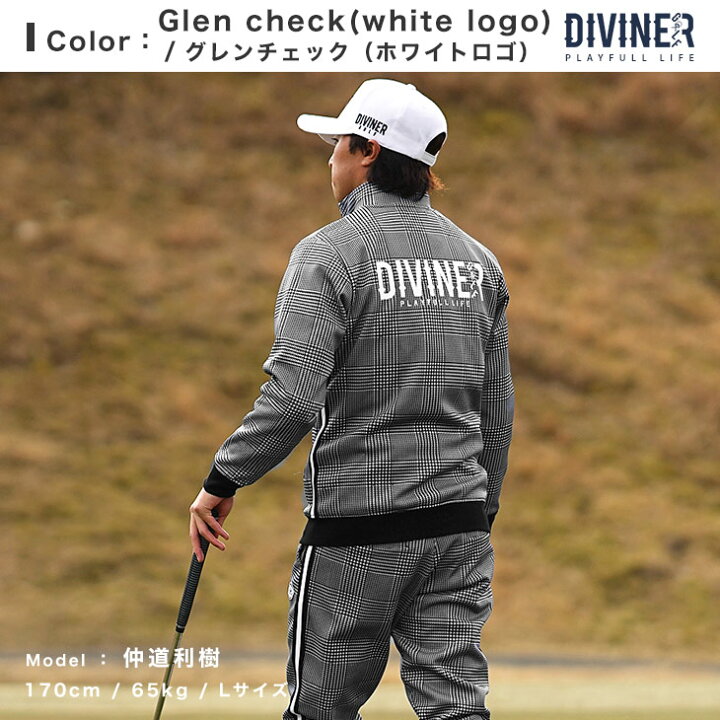 楽天市場】【DIVINER GOLF】ゴルフウェア メンズ セットアップ 