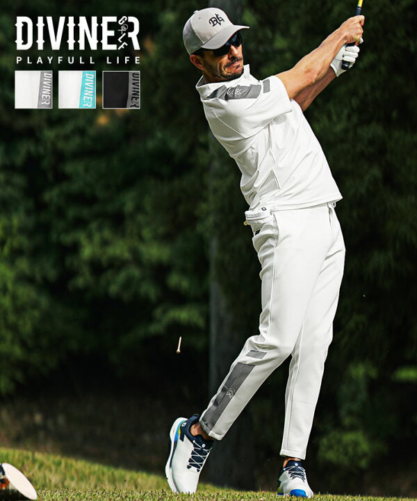 楽天市場】【DIVINER GOLF】 ゴルフウェア メンズ セットアップ メンズ 