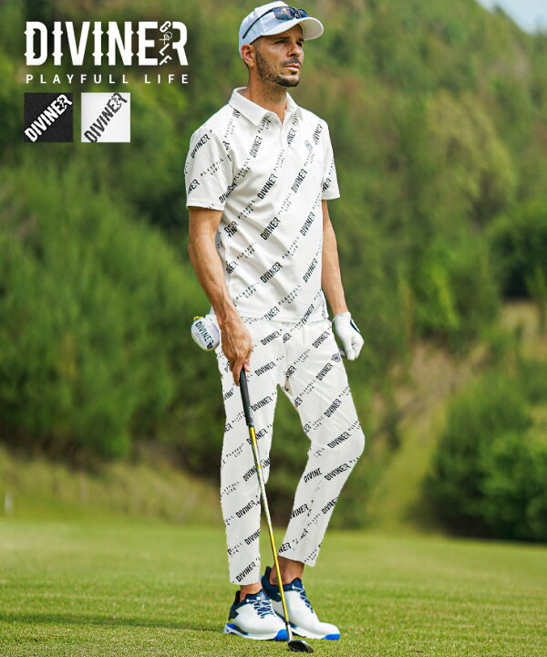楽天市場】【DIVINER GOLF】 ゴルフウェア メンズ セットアップ メンズ 