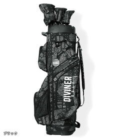 【DIVINER GOLF】 キャディバッグ ブランド キャディーバッグセット クラブヘッドカバー ドライバー クラブカバー フェアウェイウッド ユーティリティ UT ゴルフ FW ゴルフバッグ 一式 ペイズリー柄 ゴルフキャディーバッグ おしゃれ JOKER ジョーカー ディバイナーゴルフ