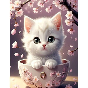 ダイヤモンドアート 5D モザイクアート ダイアモンドビーズ絵画キット DIY・手作り絵画手芸キット ダイヤモンド塗装 全面貼り付けタイプ 手芸キット(280)