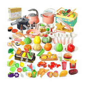 おままごと キッチン セット子供 知育玩具 寿司 海鮮 野菜 果物 ままごと用調理器具 付け 親子遊び キッチン おもちゃ プレゼント 男の子 女の子 ままごと ごっこ遊び