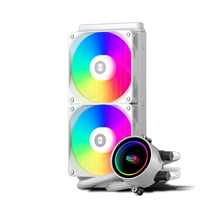 楽天市場】CPS DA240 ARGB AIO リキッドクーラー 240mm CPUクーラー 