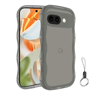 Google Pixel 9A �P�[�X �N���A�u���b�N �E�F�[�u �s�N�Z�� 9A TPU�g��̃o���p�[ ���� �X�}�z�P�[�X ���킢�� ���˂��� �O�[�O�� �s�N�Z��9A �E�F�[�u �f�U�C�� ���� �؍� ���^ �l�C ������� ��