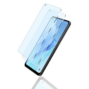 �y2���Z�b�g�z�Ή� OPPO Reno7 A �K���X�t�B���� OPPO Reno7 A �p�̕ی�t�B���� ���͂�ی� �ڂ̔��y�� �\��t���ȒP �����z�� �C�A �h�~��U�h �~ �Ή� OPPO �t���ی� �V�[�g�Ռ��z�� ������ �w��