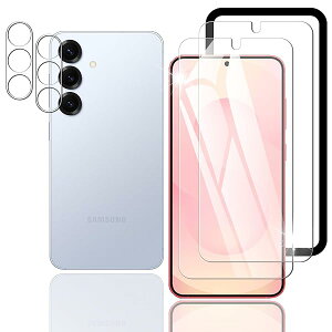 Galaxy S25 �K���X�t�B�����i2���j�{Galaxy S25 �����Y�t�B�����i2���j�y���Ɏq�f�ސ� �K�C�h�g�t���z�M�����N�V�[S25 �ی�t�B���� �d�x9H SC-51F SCG31 �����K���X �����ߗ� ��U�h�~ �w��h�~ �Ϗ�