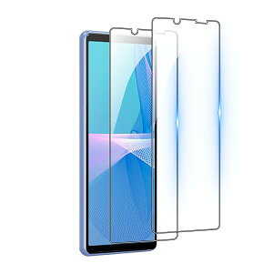 �y2������z�Ή� Xperia 10 iii / Xperia10 iv �K���X�t�B���� SO-52B SOG04 SO-52C SOG07 �����K���X �t���ی�t�B���� �d�x9H �����ߗ� ��U�h�~���� �C�A�[�� �w��h�~ �S�ʔS�� �\��t���ȒP