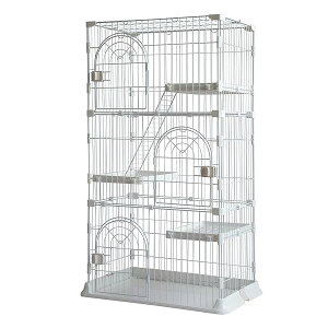 �L�P�[�W �L���b�g�P�[�W ����132cm* ��75*���s50 �L �P�[�W 3�i ��^ �y�b�g�P�[�W �E���h�~ ����� 1�i 2�i �g�ݑւ����R ���|���炭�炭 ���{������� (�z���C�g, 3�i)