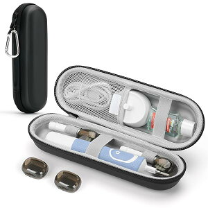 duVgxP[XΉ@ Oral B Pro/iO/Philips Sonicare, uV P[Xh, uVI[KiCU[ (ubN)