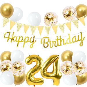 24 a o[ D Zbg 傫 40inch S[h a  o[ t 100cm nbs[ o[Xf[ HAPPY BIRTHDAY K[h 12inch S[h zCg D18pcs t Zbg q