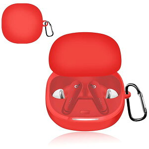 �Ή� Anker Soundcore Liberty 4 �P�[�X ���ɔ� �t��V���R���f�� LED�� �ϏՌ� �h�� �h�o �y�ʃf�U�C�� ���C�����X�[�d�Ή� ���h�~ �����h�~ �V���v���X���� �J���r�i�t��(���b�h)