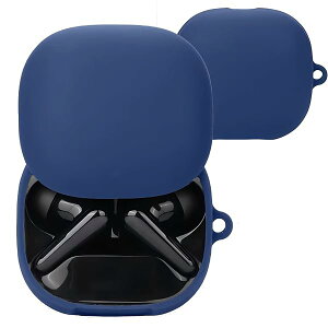 For Anker Soundcore Liberty 4 Pro �P�[�X Liberty 4 Pro �ی�P�[�X �_�炩�� �V���R���� �����h�~ �L�Y�h�~ �ϏՌ� �h�o �y�� �����[�d�\ �J���r�i�t�� �����h�~(�u���[)