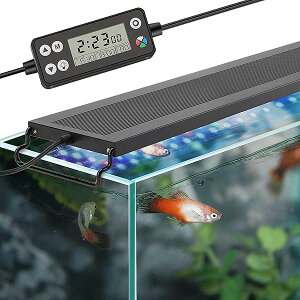 ���� ���C�g 30cm-45cm ���^ LED10�i�K���邳���� 8�F�Ɩ� �����E�������[�h DIY���[�h WRGB�����𒲐��\ �^�C�}�[���R�ɐݒ� �A�N�A���E�����C�g LCD�f�B�X�v���C IP68�h���d�l �Ϗ܋����� ������