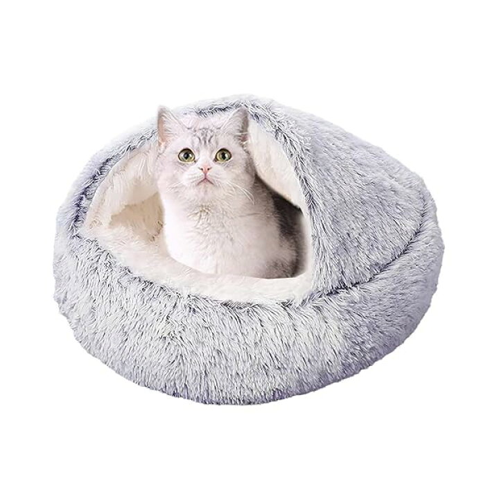 楽天市場】猫 ベッド 犬 ベッド 冬ドーム 猫ハウス ペットベッド 猫 犬 