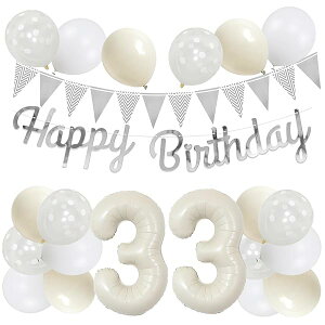 33 a o[ D Zbg 傫 40inch N[  a  o[ t Zbg nbs[ o[Xf[ HAPPY BIRTHDAY K[h 12inch  J[ D18pcs q ̎q j