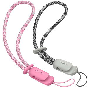 �n���h�X�g���b�v 2�{�Z�b�g ���������\ �g�ѓd�b/�J����/USB������/���}�X�R�b�g/�L�[�Ȃǂɂ��K�� �g�уX�g���b�v �X�}�z�Ђ� (���[�Y�s���N&�O���[)