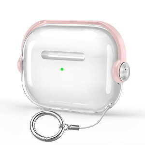 AirPods Pro 3 P[X 2025N GA|bYv3 Jo[ TPU NA  ϖh~ bNt LEDCWP[^[ ϏՌ h~ Jrit gѕ֗ X^h@\ CX[d