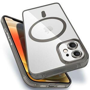 iPhone 12 MagSafeΉ NA P[X ϏՌ ČRMILKi ACtH12 X}zP[X PCw TPU یP[X pق12 Jo[ S h~ CX[dΉ NAobN 6.1C`p iO