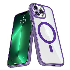 iPhone 13ProMax P[X MagSafeΉ NA ϏՌ  TPU PCw ACtH13ProMax ^ CX[dΉ ČRMILKi擾 op[ Jo[ Yی X}zP[X Ռz ϖh~ l