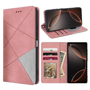Sony Xperia 10 vi �P�[�X �蒠�^ �S�ʕی� �J�[�h���[ �G�N�X�y���A 10vi �X�}�z�P�[�X �J�[�h���[ �X�^���h�@�\�t�� ���z�^ �������ւ肠 10vi SO-52E SOG14 XQ-ES44 �g�уJ�o�[ ���U�[ ���b�v�z�[���t
