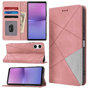 Sony Xperia 10 vi �P�[�X �蒠�^ ���z�^ �ϏՌ� �G�N�X�y���A 10vi �X�}�z�P�[�X �J�[�h���[ ���u���@�\ SO-52E SOG14 XQ-ES44 �g�уJ�o�[ ���u���X�^���h�@�\�t ���b�v�z�[���t�� �}�O�l�b�g���� �C��