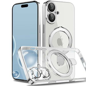 iPhone 17 p P[X MagSafeΉ Ot NA bLH Jo[ ԍڃz_[Ή @\ Yی ^y ϏՌ\ _炩TPU ACtH17 p CJo[ NAP[XiiPhon