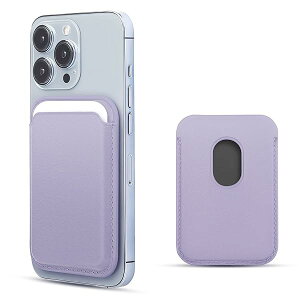 Mag-safe�E�H���b�g���U�[�J�[�h�z���_�[ iPhone 15/14/13/12 Pro/Max/Plus/Mini �Ή��ARFID��Mag-safe�}�O�l�b�g�t�� (��)