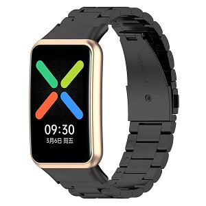 �Ή�Oppo Watch Free �o���h �X�e�����X Oppo Watch Free �����o���h ���� �����X�e�����X�o���h ���߉\ �r�W�l�X�� Oppo Watch Free �����o���h�i�u���b�N�j