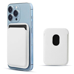 Mag-safe�E�H���b�g���U�[�J�[�h�z���_�[ iPhone 15/14/13/12 Pro/Max/Plus/Mini �Ή��ARFID��Mag-safe�}�O�l�b�g�t�� (��)