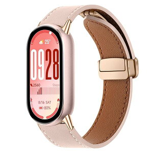 ���U�[�o���h Xiaomi Smart Band 10/9/8 �Ή� �����o���h ���C �o�b�N���t�� ���� �����ȒP �{�v �ւ��x���g �r�W�l�X�X�^�C�� �X�g���b�v �����x���g �R���p�`�u�� Xiaomi Mi Band 10/9/8 (�s���N)