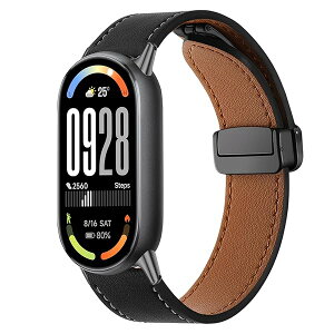 ���U�[�o���h Xiaomi Smart Band 10/9/8 �Ή� �����o���h ���C �o�b�N���t�� ���� �����ȒP �{�v �ւ��x���g �r�W�l�X�X�^�C�� �X�g���b�v �����x���g �R���p�`�u�� Xiaomi Mi Band 10/9/8 (�u���b�N)