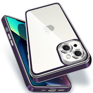 iPhone 13 NA P[X ϏՌ ČRMILKi ACtH13 X}zP[X PCw TPU Jo[ op[ یP[X NAobN h~ CX[dΉ 6.1C`pip[vj