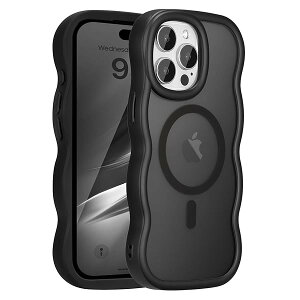 Ή iPhone 13 Pro p P[X  TPU EF[ufUC X}zP[X NA  lC  P[X MagSafeΉ ^ y ϏՌ g^ op[ X}zP[X - ubN