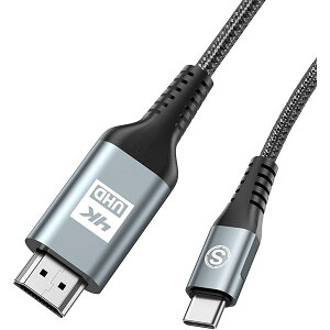 HDMI Type-C ϊP[u 2M, 4K USB-C HDMIP[u Thunderbolt3Ή iC҂ fo gщʂerɉf ^Cvc hdmi ϊP[u iPhone 17 16 15 Pro Max,MacB