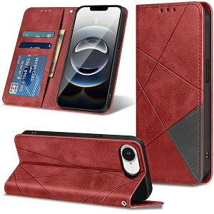 iPhone 16e �P�[�X �蒠�^ ���z�^ �J�[�h�|�P�b�g�t�� �X�}�z�P�[�X �A�C�t�H�� 16e �p �g�уJ�o�[ �J�[�h���[ ����PU���U�[ �ϏՌ� �S�ʕی� �X�^���h�@�\ �X�g���b�v�z�[���t�� �}�O�l�b�g�� 