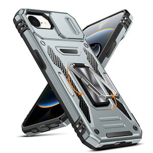 iPhone 16e p P[X O ϏՌ ԍڃz_[Ή Jی h~ ČRMILKi gуJo[ ~ wh~  ^h ^tEA[}[  TPU+PCގ O[ 111-IP16E-06