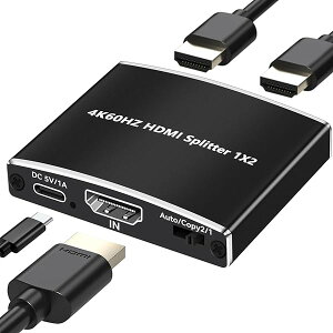 HDMI 2.0bz 12o 4K@60Hz HDMXvb^[ 2ʓo 3Df HDCP 2.2 I[fBI o RGB/HDR10 +/3DΉ PS5/B0X/fire tv stick/HDTV/DVD/PC
