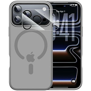 iPhone 17 Pro Max P[X, JیtBt, MagSafe Ή, ČR MIL Ki̗ی , CX[dΉ, }bgw, ~ (O[)